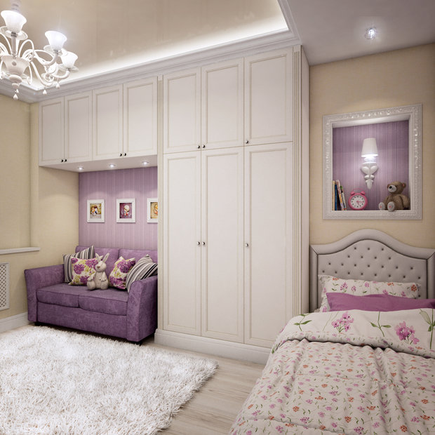 Фото из портфолио Проект квартиры в классическом стиле – фотографии дизайна интерьеров на INMYROOM