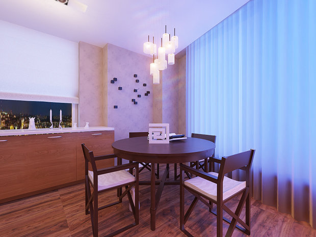 Фото из портфолио современная квартира в стиле FENDI – фотографии дизайна интерьеров на INMYROOM