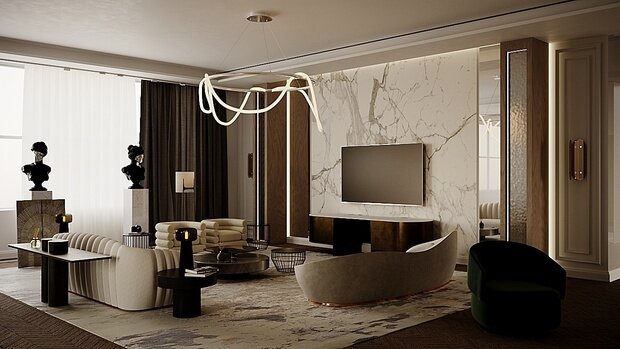 Фото из портфолио Вилла в Шато Соверен – фотографии дизайна интерьеров на INMYROOM