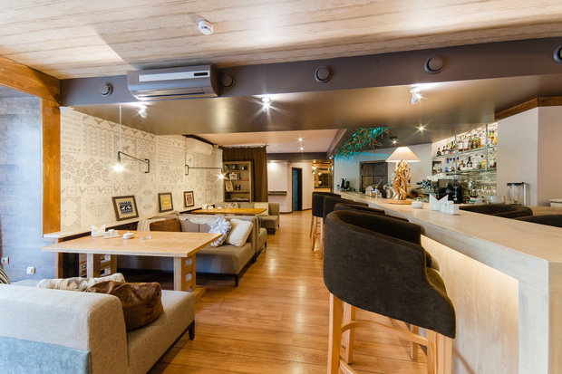 Фото из портфолио Ресторан «CHALET» в стиле шале – фотографии дизайна интерьеров на INMYROOM