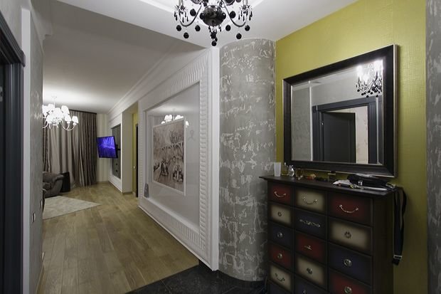 Фото из портфолио Яркий фьюжн у Живописного моста  – фотографии дизайна интерьеров на INMYROOM