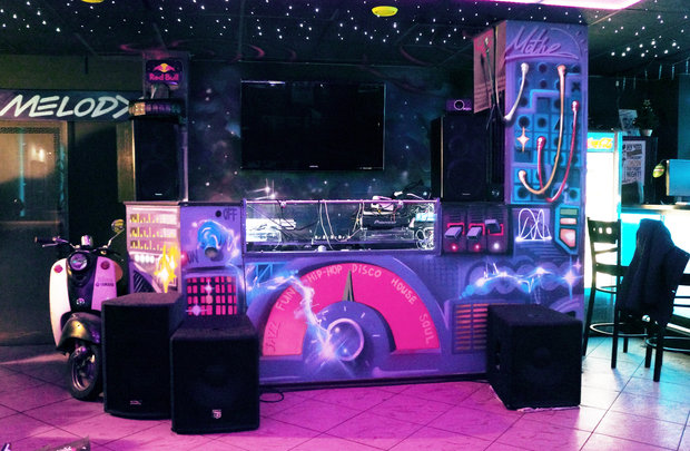 Фото из портфолио Роспись интерьера в барах – фотографии дизайна интерьеров на INMYROOM