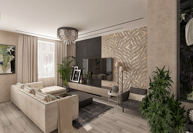 Фото из портфолио ЖК Рассказово 71м.кв – фотографии дизайна интерьеров на INMYROOM