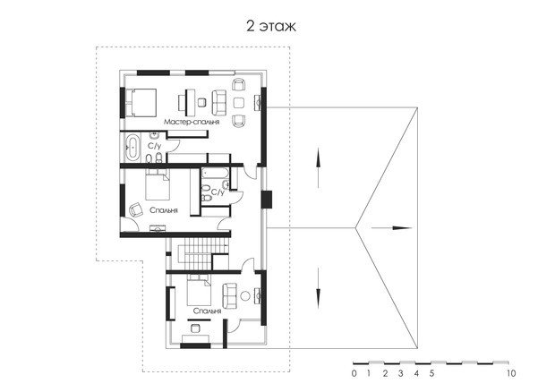 Фото из портфолио Дом в Ейске – фотографии дизайна интерьеров на INMYROOM