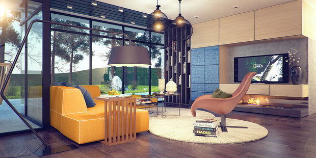 Фото из портфолио Дом 150 кв. метра – фотографии дизайна интерьеров на INMYROOM