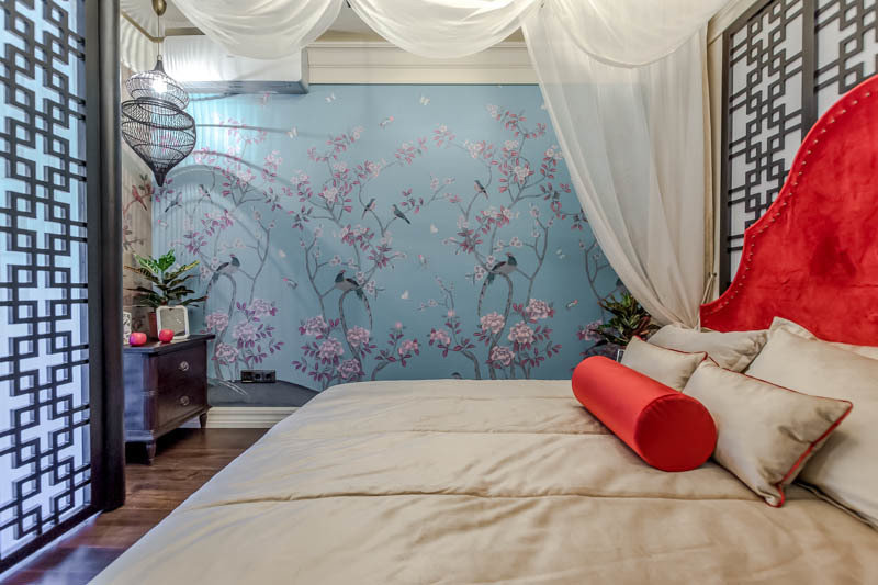 Фотография: Спальня в стиле Современный, Восточный, Декор интерьера, Интерьер комнат, Баухауз – фото на INMYROOM Фотография: Спальня в стиле Современный, Восточный, Декор интерьера, Интерьер комнат, Баухауз – фото на INMYROOM