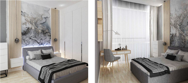 Фото из портфолио LIFE-Кутузовский – фотографии дизайна интерьеров на INMYROOM