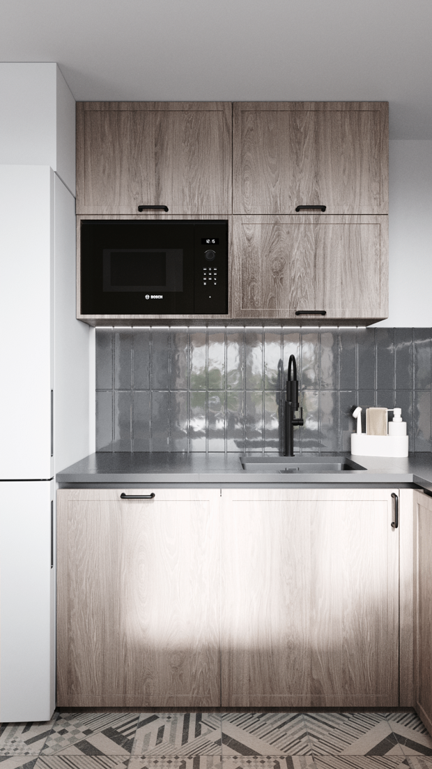 Фото из портфолио Квартира на Площади Лядова – фотографии дизайна интерьеров на INMYROOM