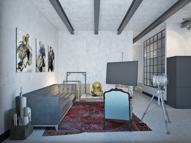 Фото из портфолио Проект "Темный рыцарь" – фотографии дизайна интерьеров на INMYROOM