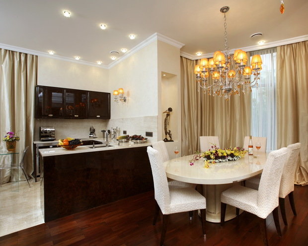 Фото из портфолио Квартира в стиле Ар-деко 200 кв.м. – фотографии дизайна интерьеров на INMYROOM