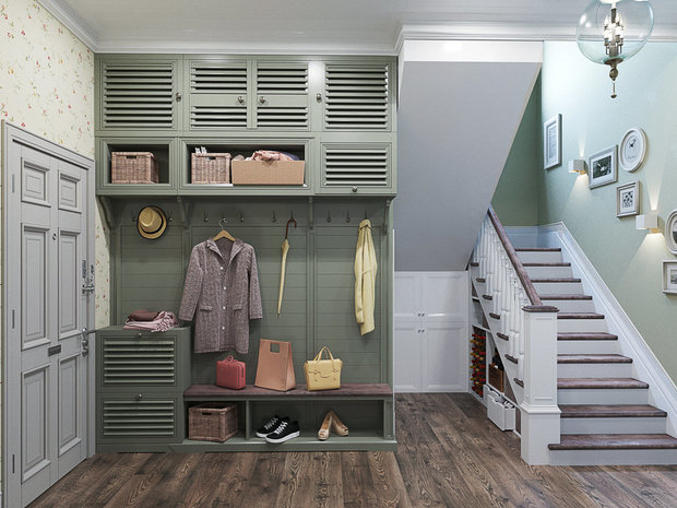 Фотография: Прихожая в стиле Эко, Скандинавский, Современный, Декор интерьера, Дом, Декор, Мебель и свет, Советы, Дача, Особняк, Шале, Дом и дача, энциклопедия_интерьер – фото на INMYROOM