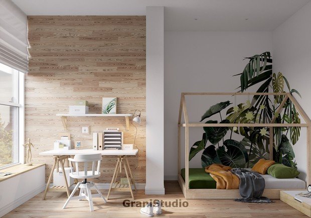 Фото из портфолио Тихая гавань – фотографии дизайна интерьеров на INMYROOM
