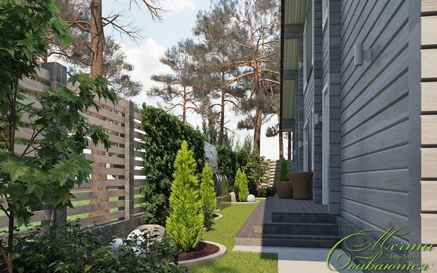 Фото из портфолио Загородный дом в стиле шале – фотографии дизайна интерьеров на INMYROOM