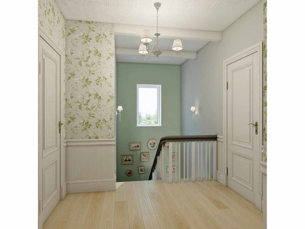 Фото из портфолио "Дом с видом на счастье". Проект дома 120 кв.м.  – фотографии дизайна интерьеров на INMYROOM