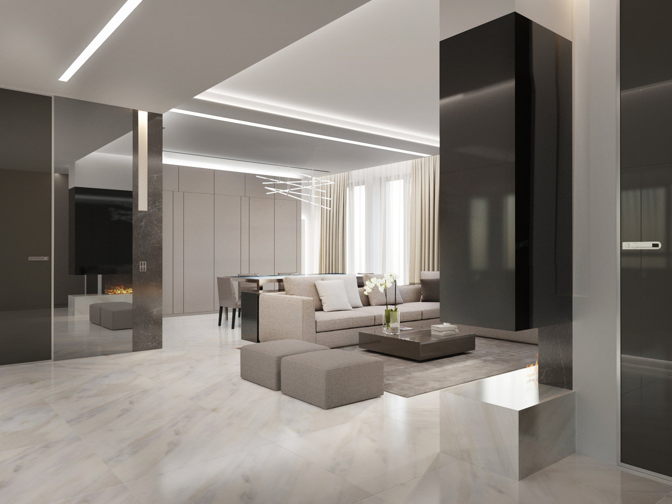 Фото из портфолио Квартира в Хамовниках, Москва – фотографии дизайна интерьеров на INMYROOM Фото из портфолио Квартира в Хамовниках, Москва – фотографии дизайна интерьеров на INMYROOM