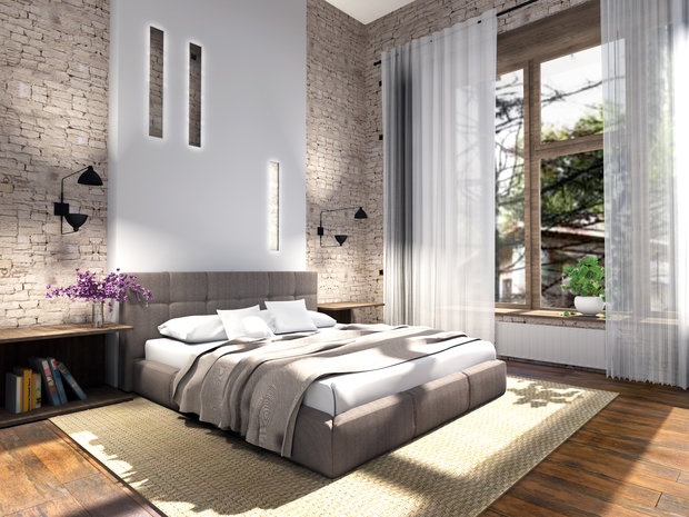 Фотография: Спальня в стиле Лофт, Современный – фото на INMYROOM