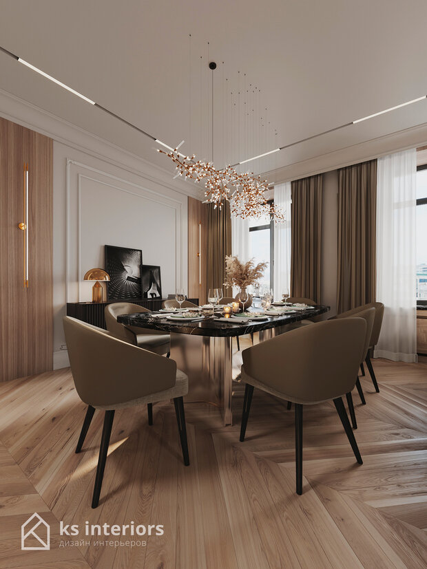 Фото из портфолио Квартира на Остоженке – фотографии дизайна интерьеров на INMYROOM
