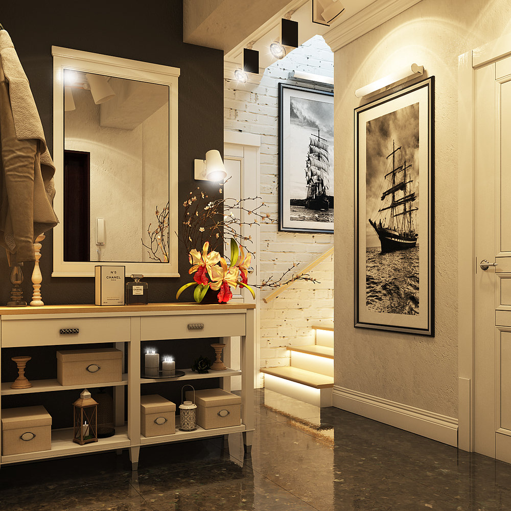 Фото из портфолио Двухуровневые апартаменты – фотографии дизайна интерьеров на INMYROOM Фото из портфолио Двухуровневые апартаменты – фотографии дизайна интерьеров на INMYROOM