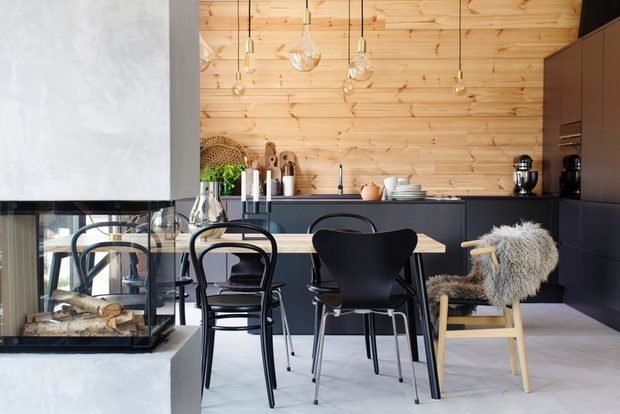 Фотография: Кухня и столовая в стиле Эко, Дом, Дом и дача – фото на INMYROOM