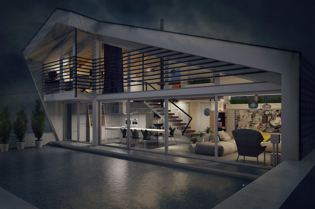 Фото из портфолио penthouse Олимп – фотографии дизайна интерьеров на INMYROOM