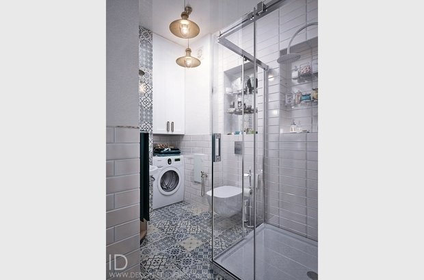 Фото из портфолио МОРСКАЯ РОМАНТИКА В ЛАСПИ, 52 М² – фотографии дизайна интерьеров на INMYROOM