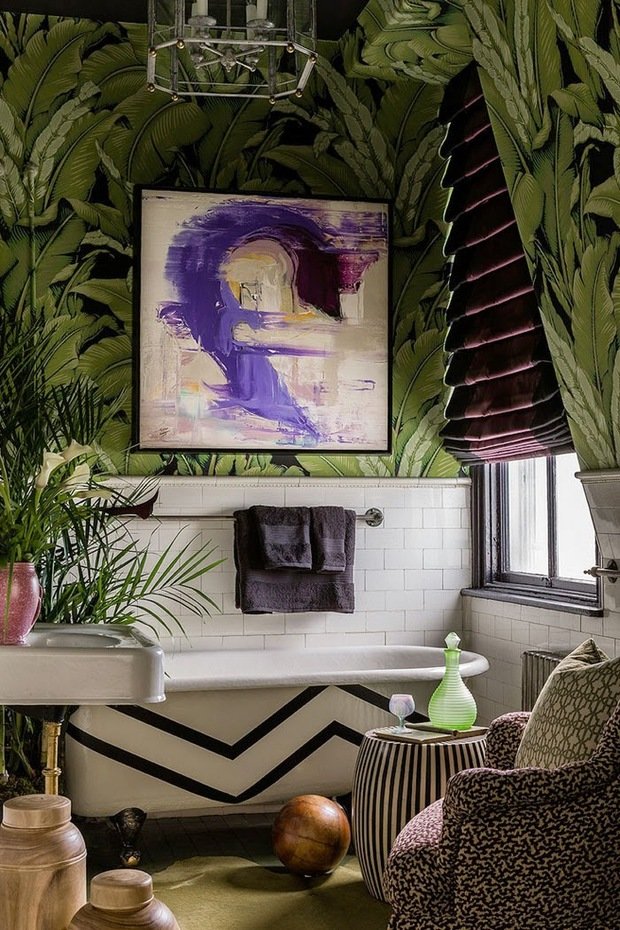 Фото из портфолио Тропические мотивы – фотографии дизайна интерьеров на INMYROOM