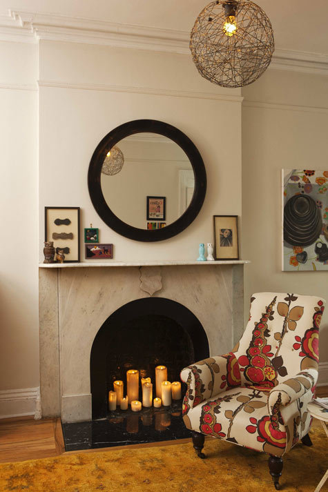 Фотография: Декор в стиле Прованс и Кантри, Классический, Современный, Декор интерьера, Интерьер комнат, Советы, Камин, Свечи, Биокамин – фото на INMYROOM
