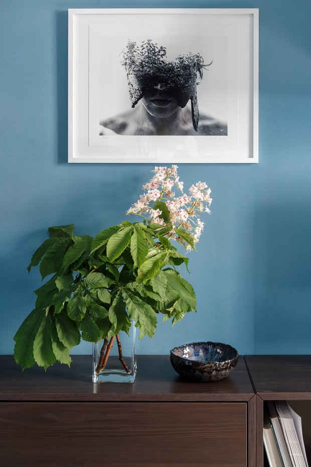 Фотография: Декор в стиле Современный, Квартира, Проект недели, Москва, Ирина Крашенинникова, Панельный дом, 3 комнаты, 60-90 метров, Серия ГМС-2001 – фото на INMYROOM