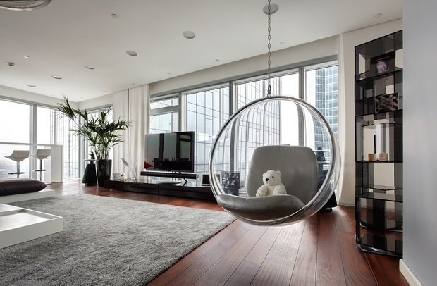 Фото из портфолио Квартира в "Moscow city" – фотографии дизайна интерьеров на INMYROOM