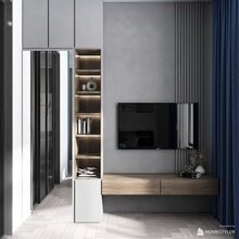 Фото из портфолио Двухкомнатная квартира – фотографии дизайна интерьеров на INMYROOM