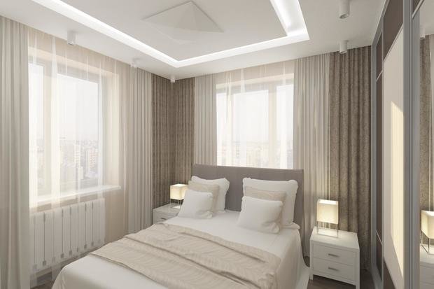 Фото из портфолио спальня 2 – фотографии дизайна интерьеров на INMYROOM