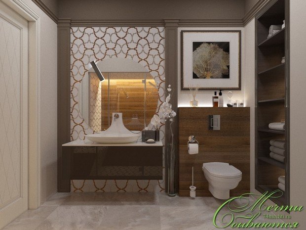 Фото из портфолио Ванные интерьеры в стиле ар-деко – фотографии дизайна интерьеров на INMYROOM
