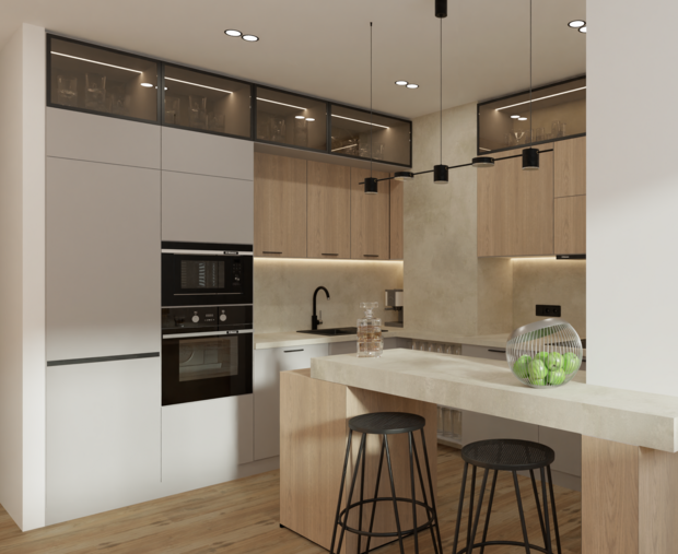 Фото из портфолио Ерошевского – фотографии дизайна интерьеров на INMYROOM