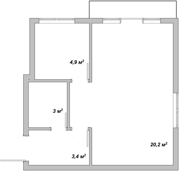 Фотография: Планировки в стиле , Классический, Малогабаритная квартира, Квартира, Декор, Дома и квартиры, IKEA, Проект недели – фото на INMYROOM