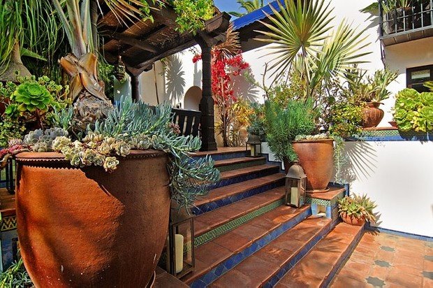 Фотография: Ландшафт в стиле , Дом, Дома и квартиры, Интерьеры звезд, Калифорния – фото на INMYROOM