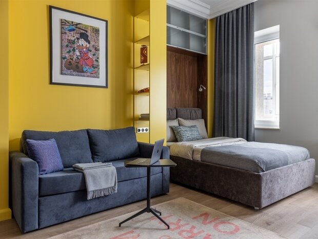 Фотография: Детская в стиле Современный, Квартира, Проект недели, 4 и больше, Более 90 метров, Уфа, АстаховаDesign, Евгения Астахова – фото на INMYROOM