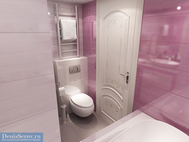 Фото из портфолио Ванная комната в загородном доме, современная классика – фотографии дизайна интерьеров на INMYROOM