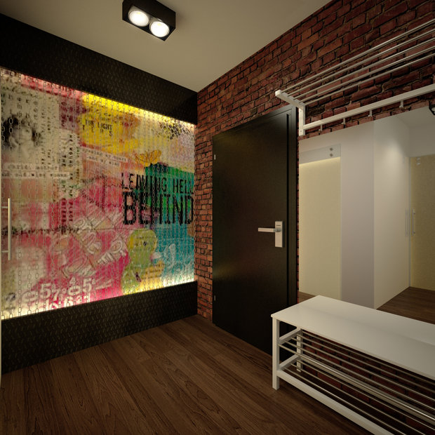 Фото из портфолио Однушка с элементами лофта – фотографии дизайна интерьеров на INMYROOM
