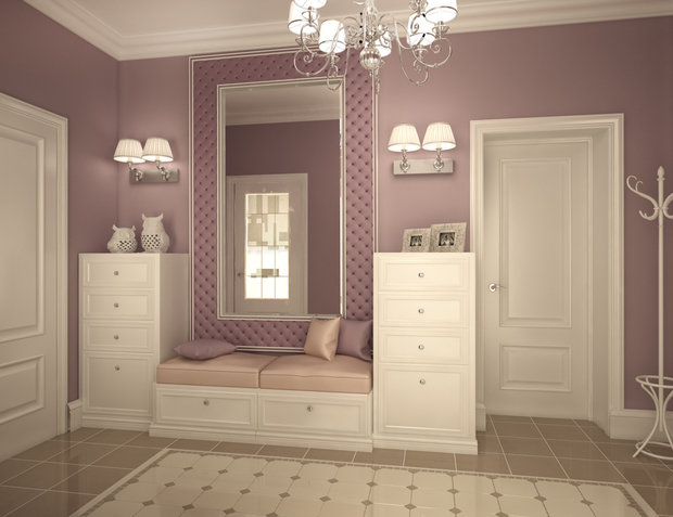 Фото из портфолио Этюд в розовых тонах – фотографии дизайна интерьеров на INMYROOM