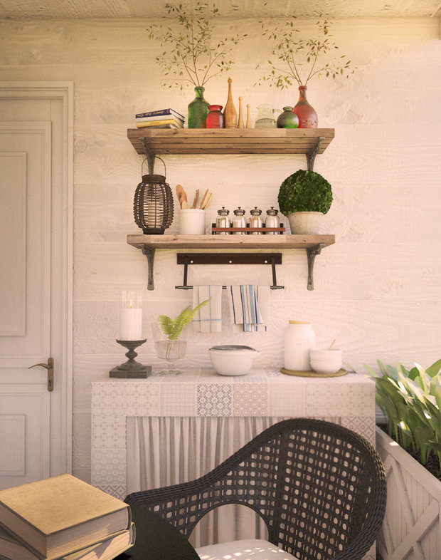 Фото из портфолио Уютный дом в стиле прованс – фотографии дизайна интерьеров на INMYROOM