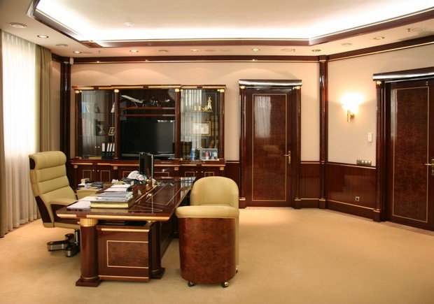 Фото из портфолио Офисные помещения в Балгуч-Плаза – фотографии дизайна интерьеров на INMYROOM