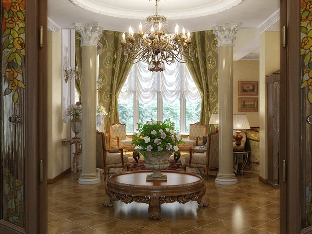 Фотография: Гостиная в стиле Классический – фото на INMYROOM