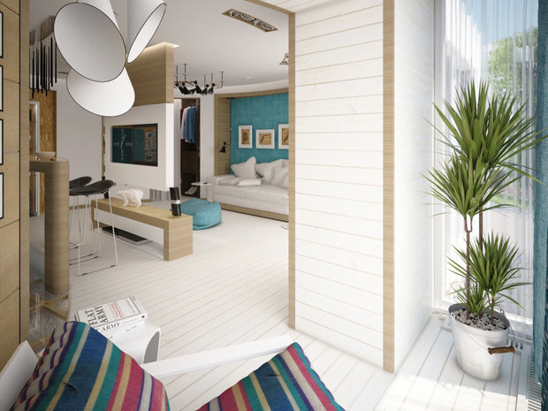 Фото из портфолио 1комн Loft – фотографии дизайна интерьеров на INMYROOM