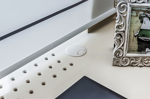 Фотография: Кухня и столовая в стиле Прованс и Кантри, Кабинет, Интерьер комнат – фото на INMYROOM Фотография: Кухня и столовая в стиле Прованс и Кантри, Кабинет, Интерьер комнат – фото на INMYROOM