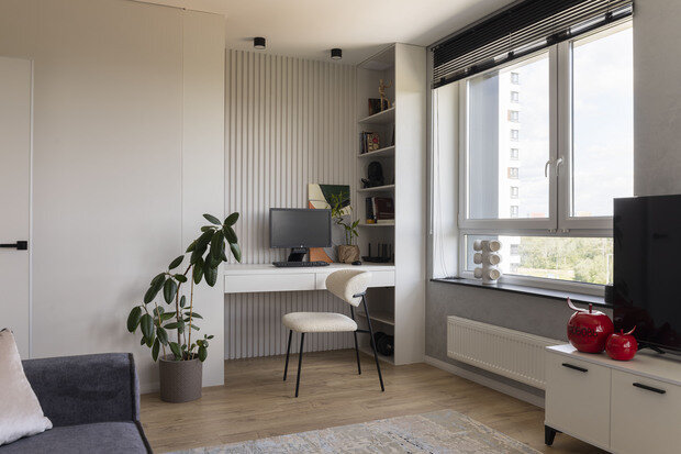 Фото из портфолио ЖК Московский 56 кв.м (реализация) – фотографии дизайна интерьеров на INMYROOM