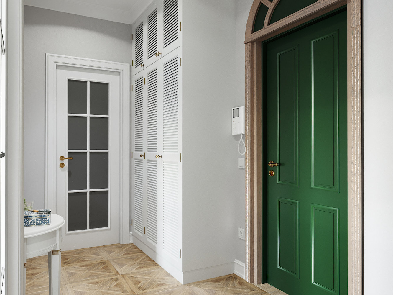 Фото из портфолио Интерьер 1-комнатной квартиры в ЖК Золотые купола – фотографии дизайна интерьеров на INMYROOM Фото из портфолио Интерьер 1-комнатной квартиры в ЖК Золотые купола – фотографии дизайна интерьеров на INMYROOM