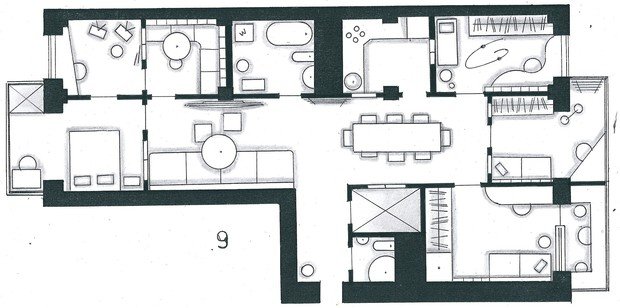 Фото из портфолио Мои перепланировки – фотографии дизайна интерьеров на INMYROOM