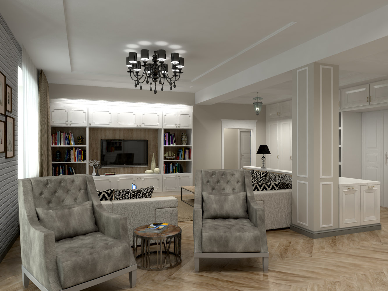 Фотография: Гостиная в стиле Прованс и Кантри, Классический, Современный, Квартира, Проект недели, Москва, Сталинка, Марина Бочарова, 4 и больше, Более 90 метров – фото на INMYROOM Фотография: Гостиная в стиле Прованс и Кантри, Классический, Современный, Квартира, Проект недели, Москва, Сталинка, Марина Бочарова, 4 и больше, Более 90 метров – фото на INMYROOM