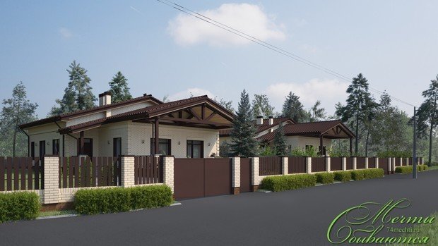 Фото из портфолио Комплекс жилых домов в загородном посёлке – фотографии дизайна интерьеров на INMYROOM