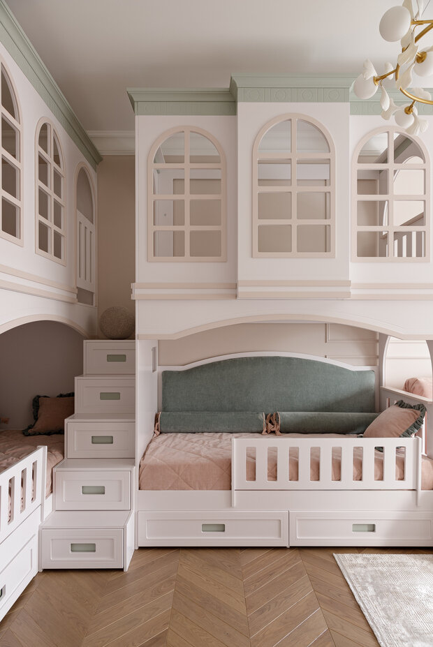 Фотография: Детская в стиле Современный, Дом, Проект дня, Дом и дача, Краснодар, Кирпичный дом, 4 и больше, Более 90 метров, Татьяна Черкашина – фото на INMYROOM